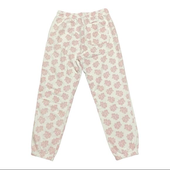 J.Crew Pink And White Sweatpants 100% Cotton Size XS NWT - Picture 3 of 3